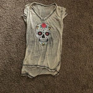 Never worn sugar skull shirt